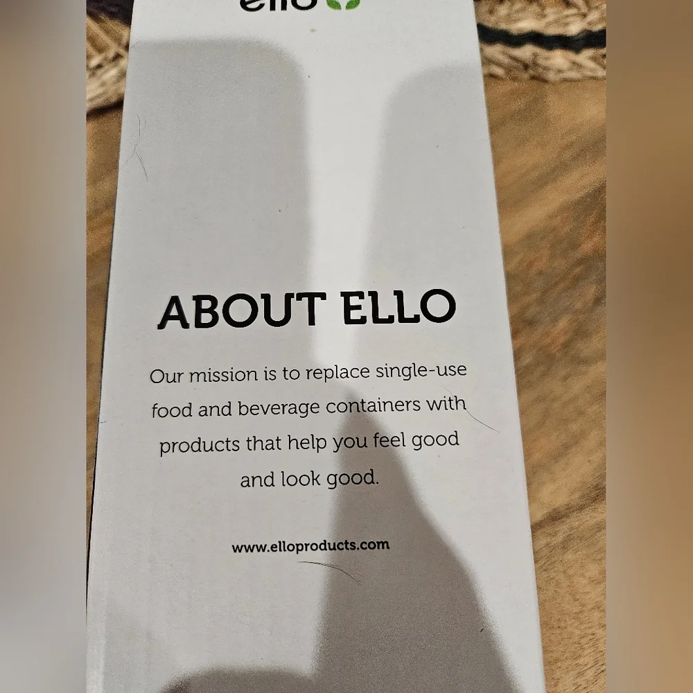 Brand New Ello Aura glass water bottle - Picture 4 of 12